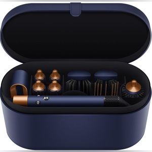 EUC Complete Dyson Airwrap Limited Edition Prussian Blue/Rich Copper